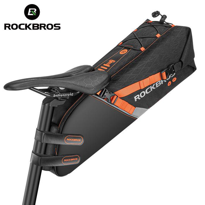 Rockbros C43 Tas Belakang Sadel Sepeda Bicycle Bag Touring Waterproof Outdoor Sport Mtb Roadbike