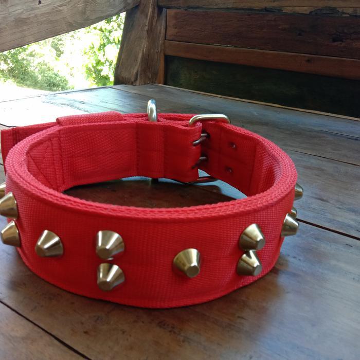 Promo Kalung Anjing Super Tebal (Pitbull) Original