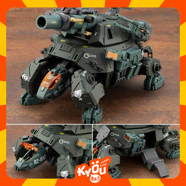 HMM ZOIDS 1/72 RZ-013 Cannon Tortoise Marking Plus Ver.