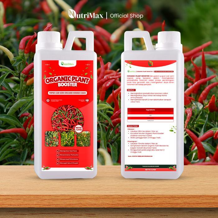 ORGANIC PLANT BOOSTER CABAI 1 LITER - PUPUK ORGANIK CAIR DAN ZPT KHUSUS TANAMAN CABAI - MEMPERCEPAT
