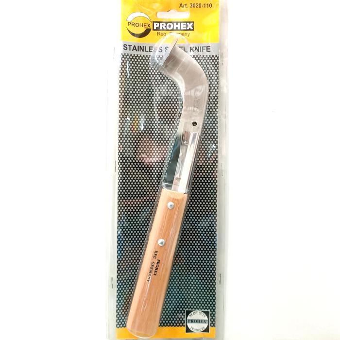 PISAU SADAP KARET PROHEX / STAINLESS STEEL KNIFE MURAH