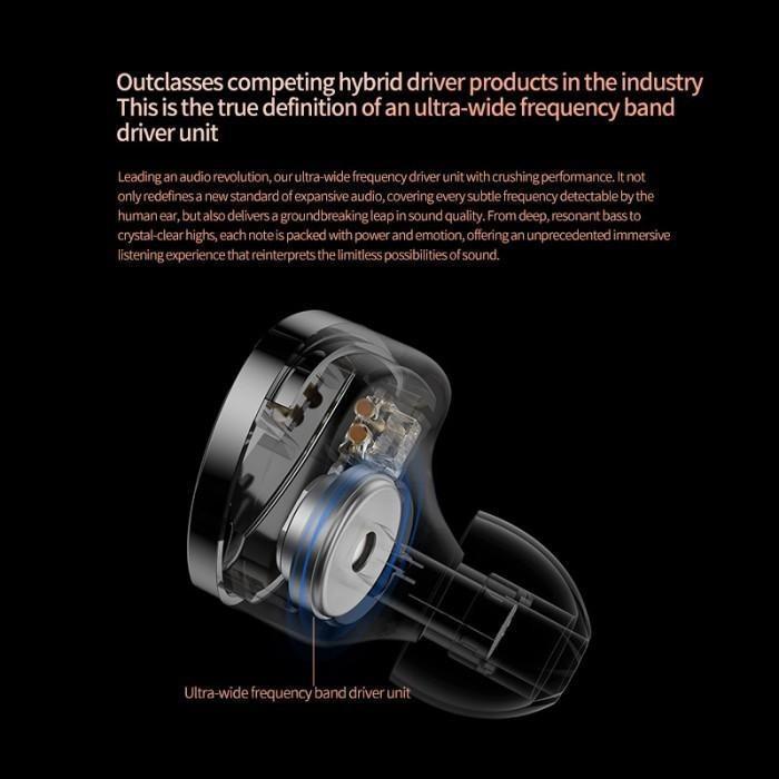 [KZ OFFICIAL STORE] KZ SAGA WITH MIC SINGLE DYNAMIC DRIVER IN-EAR MONITOR EARPHONE METAL