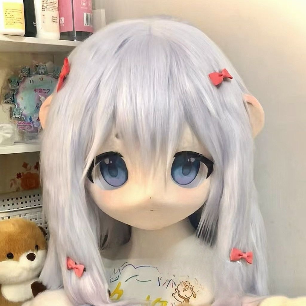 Kigurumi Headbase Mask Fursuit Character Human Kig Head Oc Mask Anime Cosplay Accessories