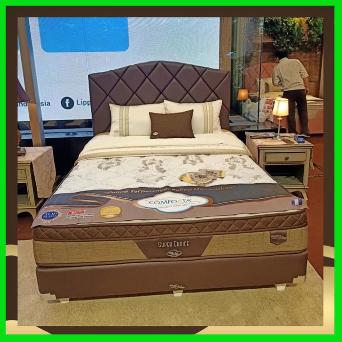 Comforta Kasur Springbed Super Oice - Full Set 180X200