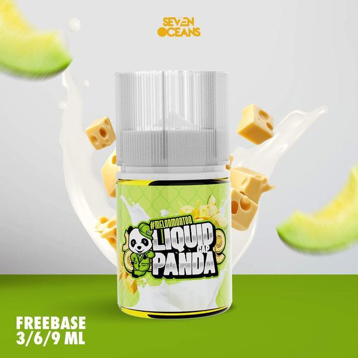 LIQUID CAP PANDA MELON MONTOQ 60ML HONEYDEW CHEESE MILK