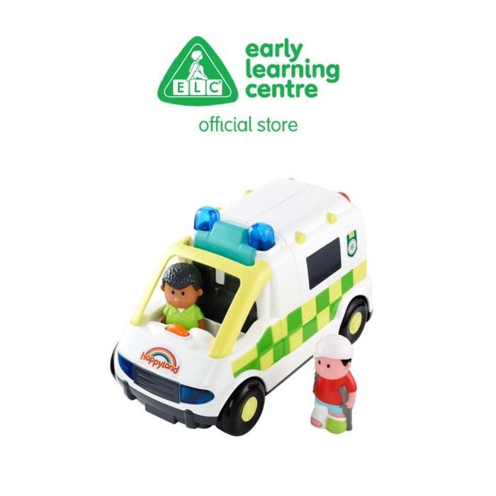 ELC Happyland Lights And Sounds Ambulance (Assorted) - Mainan Mobil