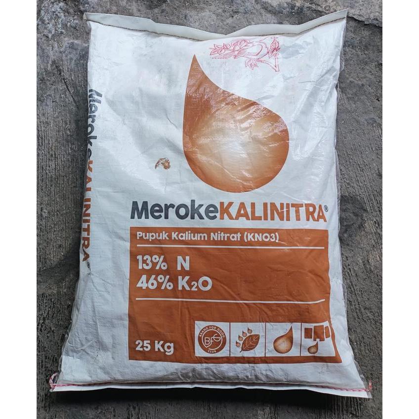 Pupuk Meroke Kalinitra 25 Kg Original Kemasan Pabrik