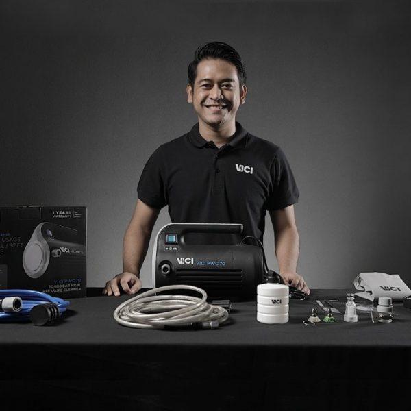 Paling Laris Vici Pwc 70 Mesin Steam Mini Cuci Ac Mobil Motor Jet Cleaner Washer Profesional 2 Mode
