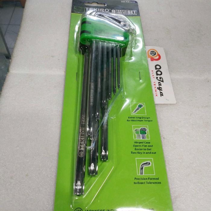 XXTOOL- Tekiro Kunci L Bintang Set Panjang - Kunci L Torx Set