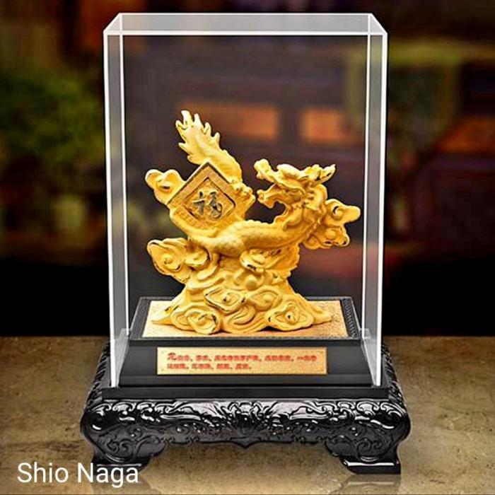 NEW Patung Box Emas 12 Shio Kotak Akrilik Gift Set Kado Imlek Premium
