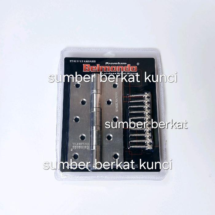 porxx- Engsel Pintu 5 Inch Stainless , Engsel Pintu 5Inch Belmondo , Engsel Stainless 5Inch