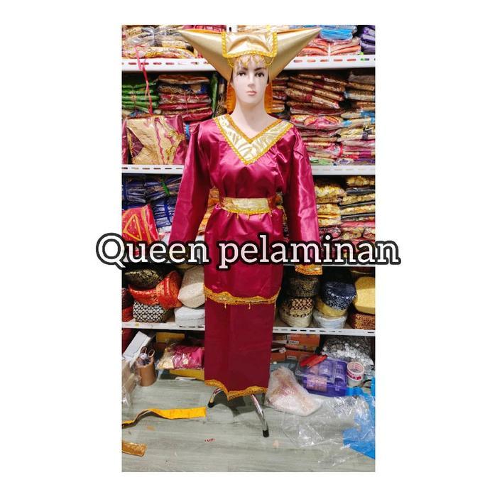 TERLARIS baju anak cewek smp/sma plus tanduk/baju tari. READY STOCK