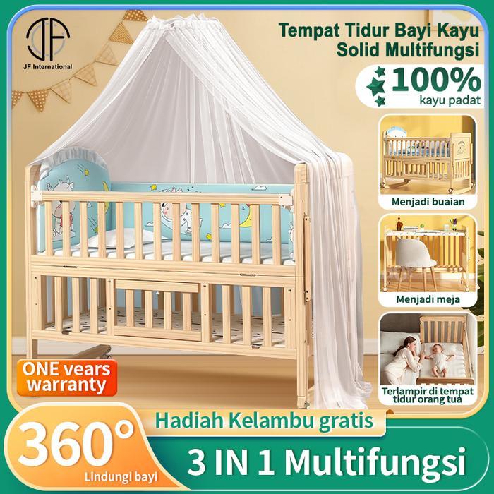 Baby Box Kayu / Baby Box / Ranjang Bayi / Tempat Tidur Bayi