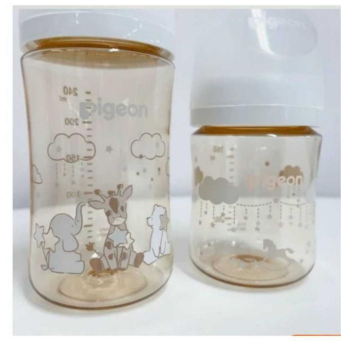 NEW COTTOLI X PIGEON WIDE NECK PPSU GEN 3 160ML 240ML / PIGEON PPSU WIDE NECK GENERASI KE TIGA