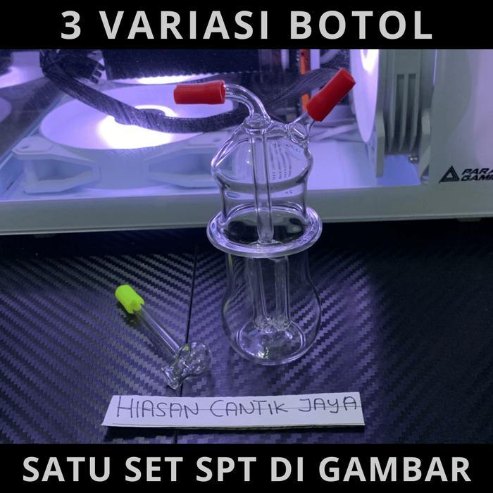 BOTOL PIPET KACA SERUM DOT PUTIH / BOTOL PIPET KECIL