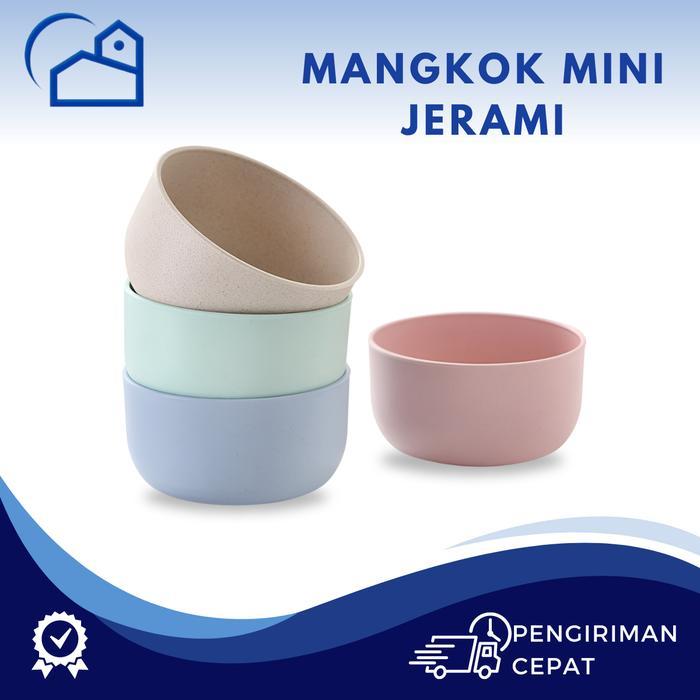 Mangkok Wheat Straw Jerami Gandum Bowl Ramah Lingkungan BPA Free Mangkok Kuah Jerami Gandum Mangkuk