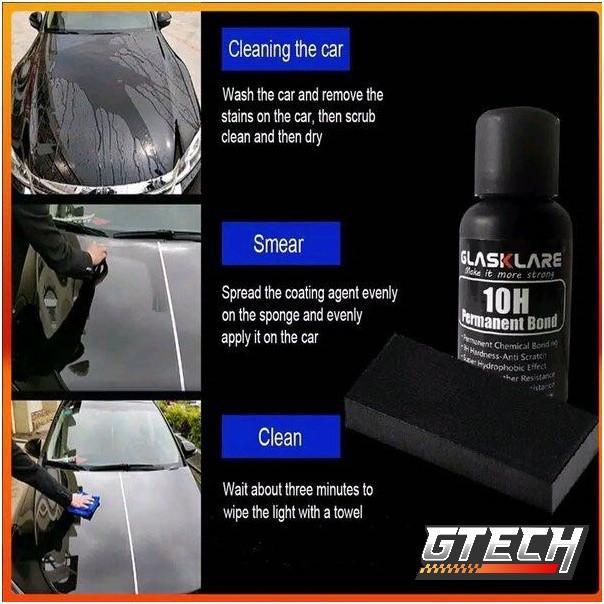 PREMIUM NANO COATING NANO CERAMIC GLASKLARE 30ML ORIGINAL CAR