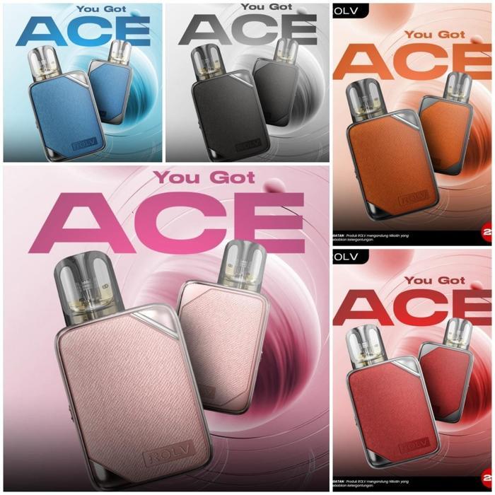 ROLV ACE 30W POD KIT 1000MAH AUTHENTIC 100%