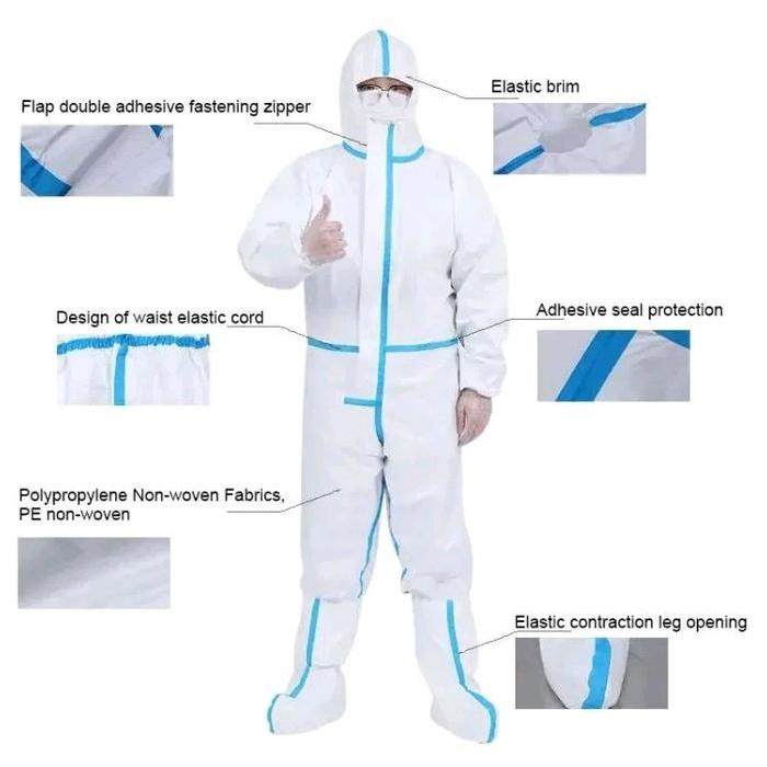 Cod Baju Apd Premium Microporus Waterproff