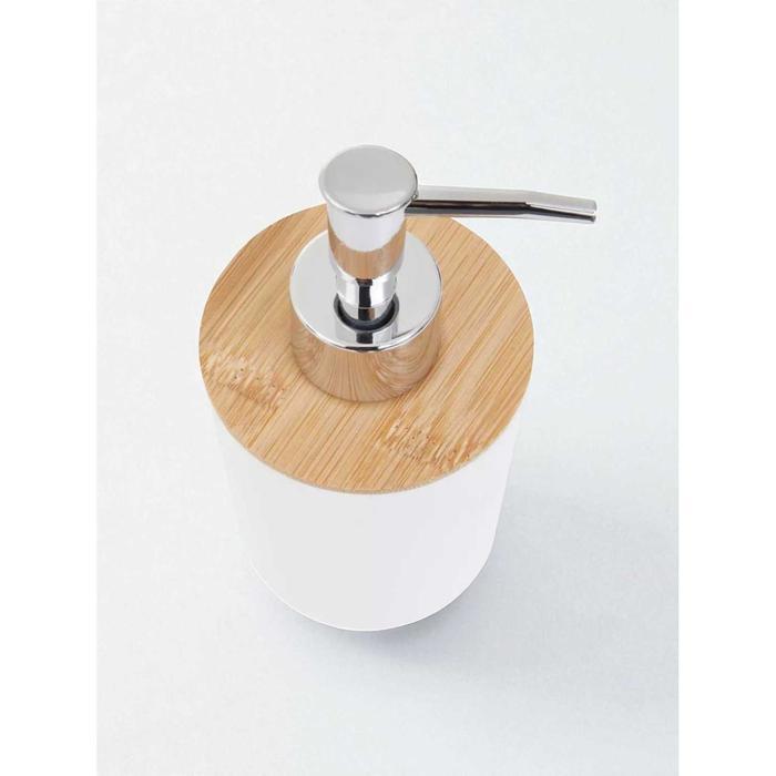 Botol Sabun Cair Pump Bambu Dispenser Tempat Sabun Mandi Aesthetic Garansi Original Asli