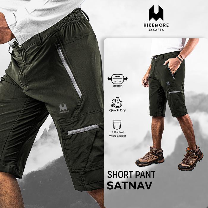 Eiger Aoki - Celana Pria Pendek Tactical Quick Dry Satnav Original