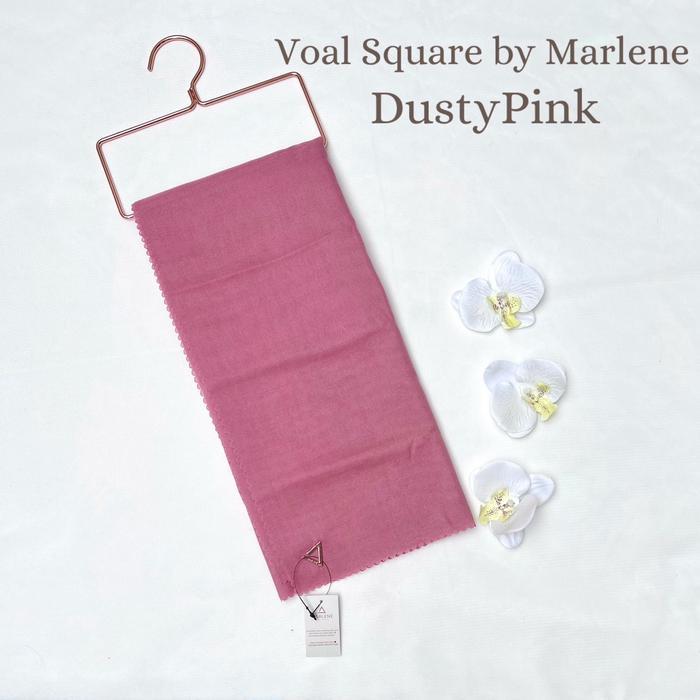 dowg- Marlene - Hijab Voal Segi Empat Polos Sahara Square Square Hijabs Muslim Kerudung