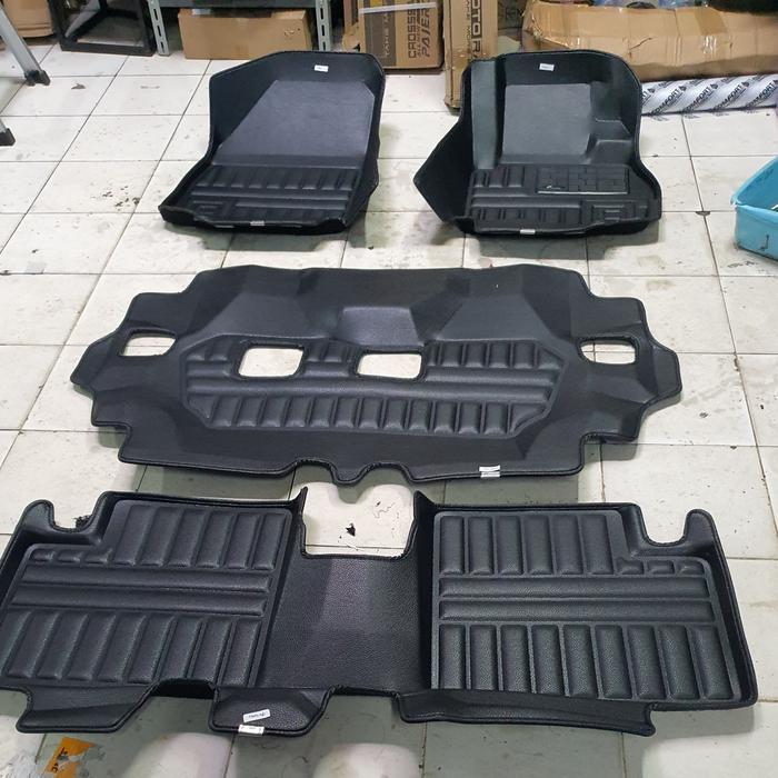 Berkualitas Karpet Mangkok Mobil 5D Frontier Mitsubisi Xpander 3 Baris Terlaris
