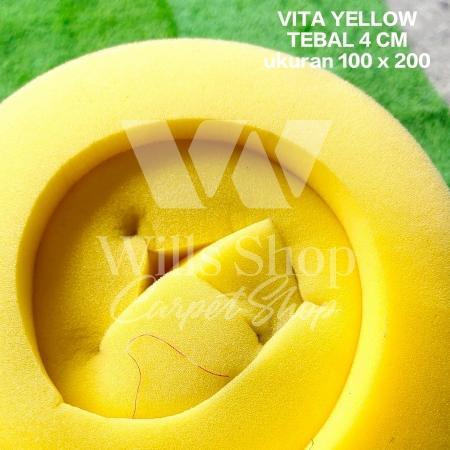 8a0r- Busa Kuning 1 Cm / Busa Jok / Royal Foam / Vita Yellow / Busa Super