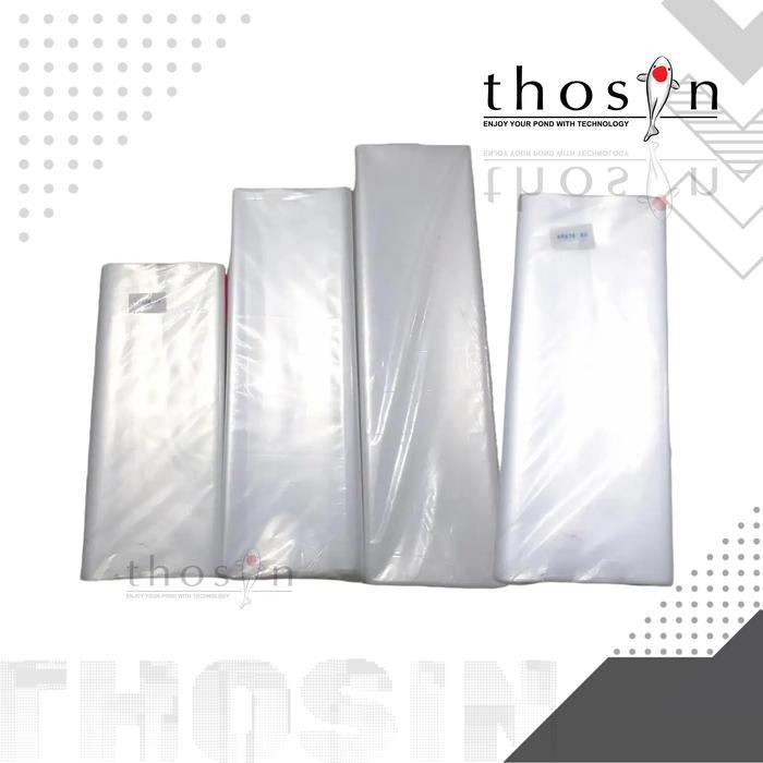 klpu- Plastik Pe Packing Bungkus Ikan Koi Tebal 70-90 Mikron All Size