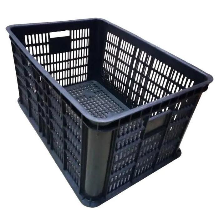 Container Keranjang Industri /Krat Plastik /Keranjang Ikan Hitam