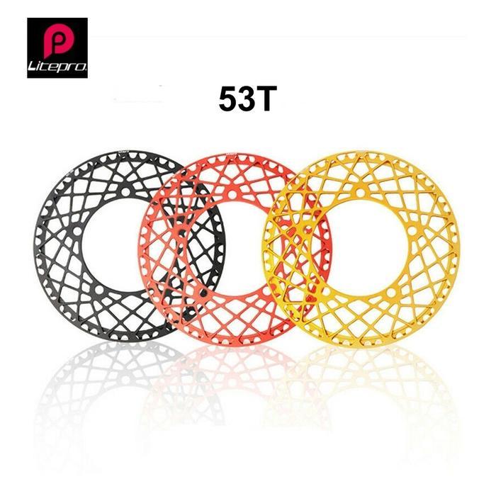 LITEPRO Chainring Spider 53T BCD 130 - Gear Depan Sepeda Lipat