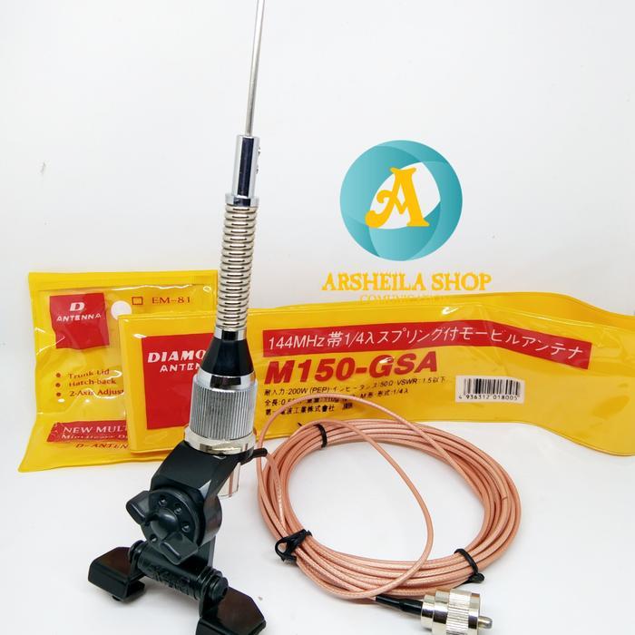 Promo Paket Radio Rig Vhf 65 Watt Radio Rig Mobil Siap Pasang