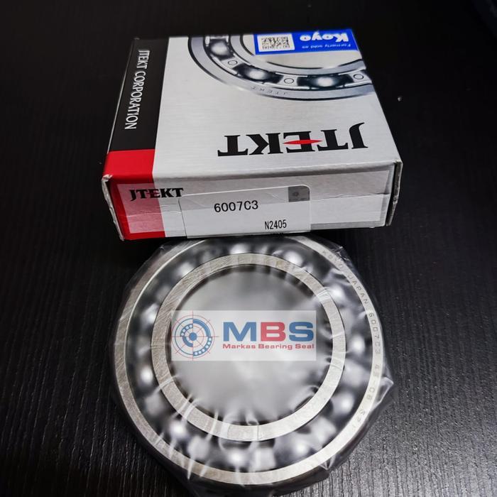 Bearing 6007 C3 Merk Koyo Asli Japan 6007C3