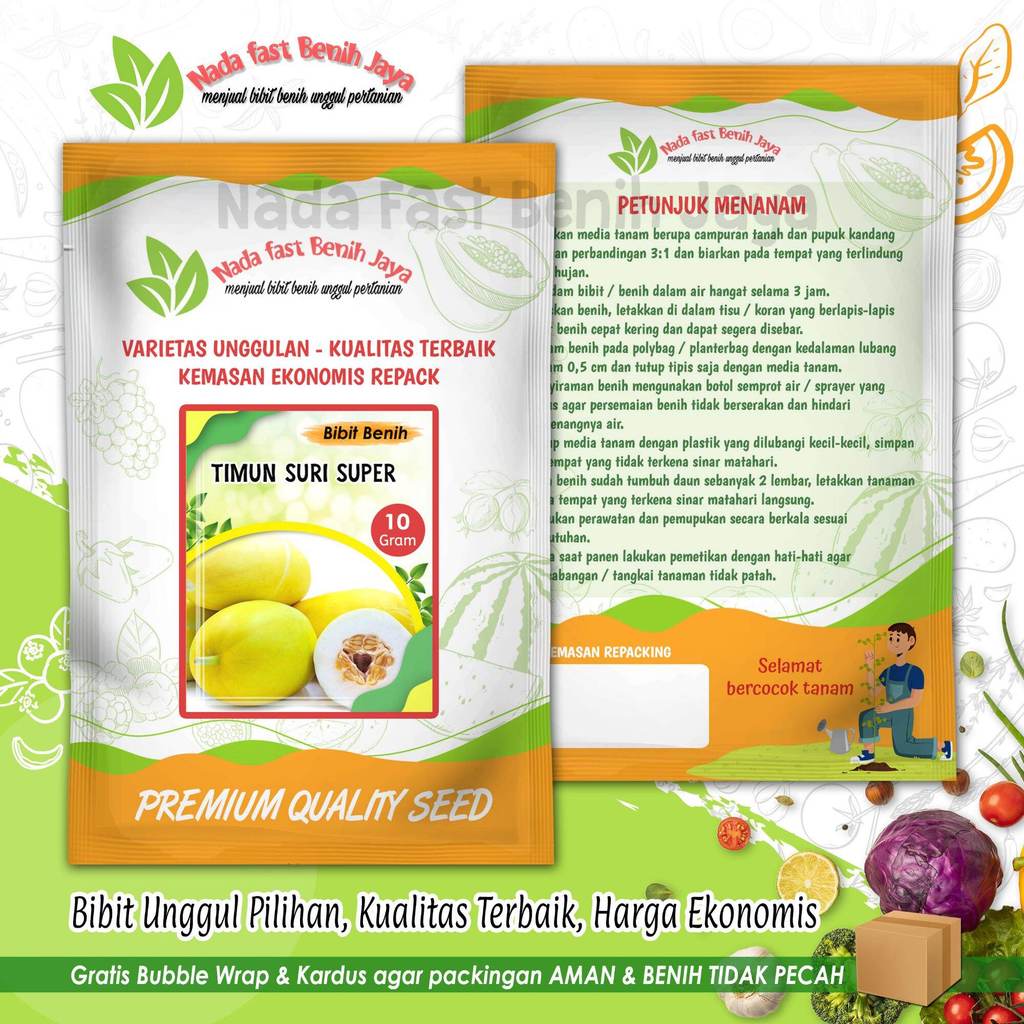 PROMO Benih timun suri super 10 gram / bibit benih timun suri unggulan benih sayuran murah