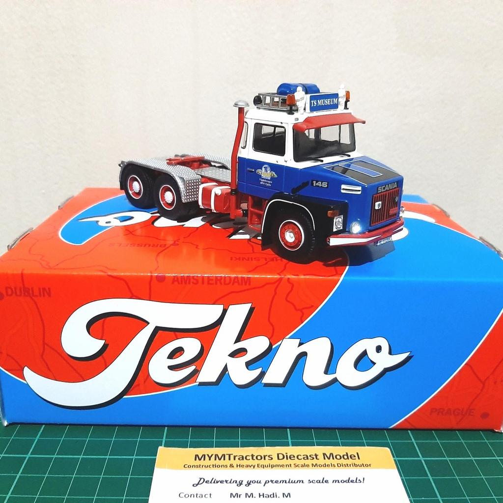 Diecast Miniatur Truck Scania - Stangeland (1:50)