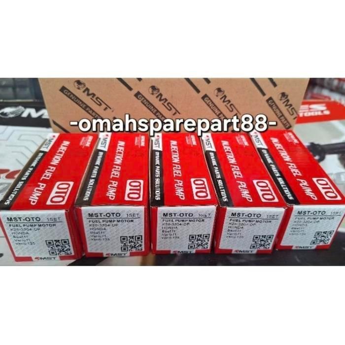 Paket Rotak K25 (5Pcs) Mst Otopart Beat Fi, Vario 110, Scoopy Fi, Spacy Fi,Vario 125 Old
