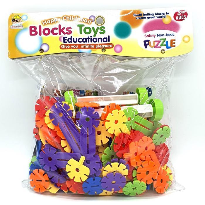 TOKO MAINAN ALFA PUZZLE BOMBIQ RODA BLOCK TOYS 8828 KODE 988