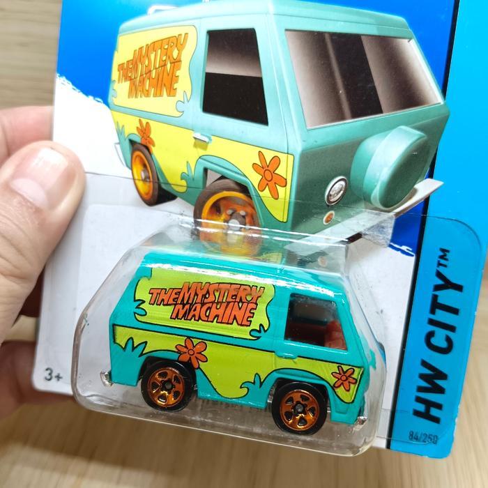 hot wheels the mystery machine scooby doo hw city kode 1103