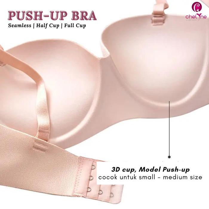 Chelyne BH Seamless 2188 Premium Push-Up-Bra Half Cup Bra Polos