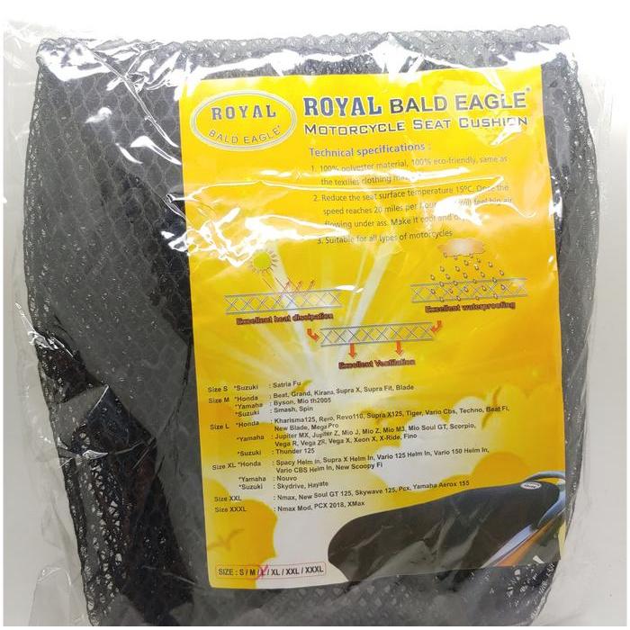 Sarung Jok Jaring Jok Motor Ukuran M Beat Supra X Blade Grand Mio