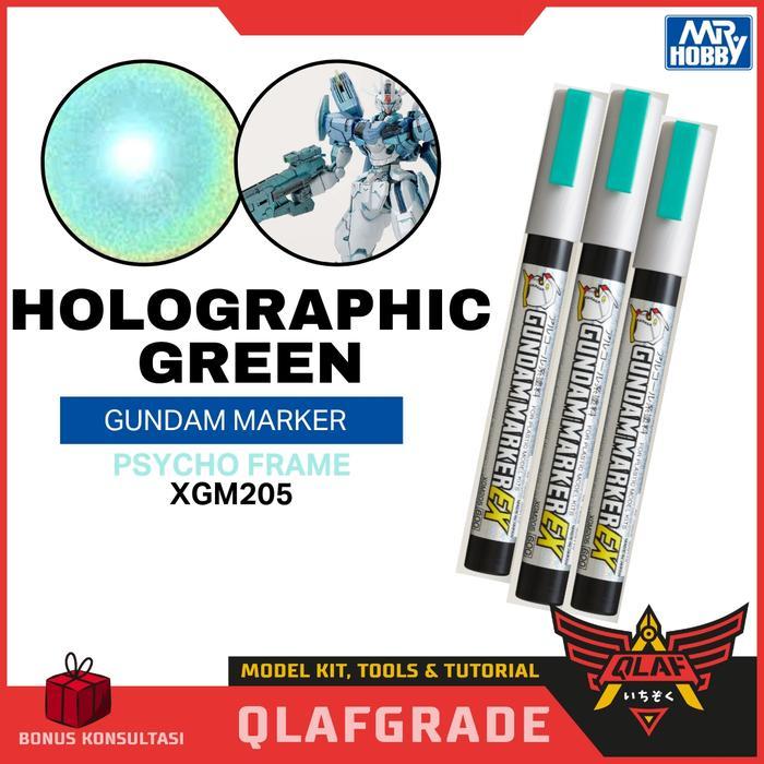 Gundam Marker HOLOGRAPHIC GREEN PSYCHO FRAME XGM205