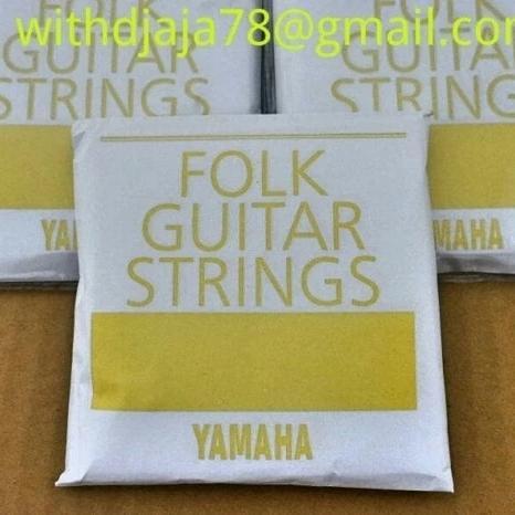 SENAR GITAR AKUSTIK STEEL ORIGINAL YAMAHA ASLI ( 1 SET )