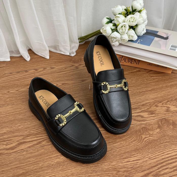 TERMURAH Porto Sandal Slop / Sepatu Sendal Slop Wanita Docmart Hitam PortoLady LOF Sandal Sepatu