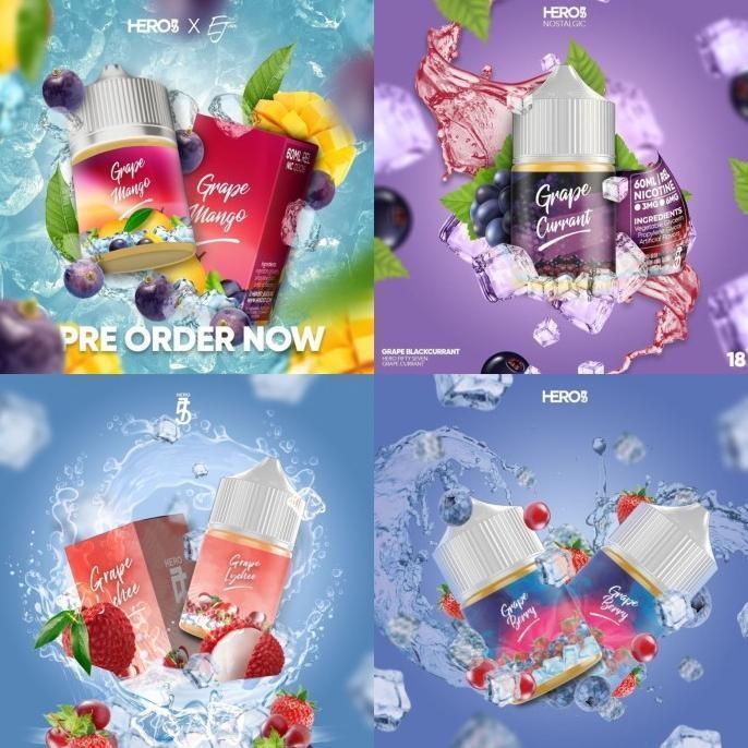 R57 GRAPE SERIES 60ML 3MG BY HERO57