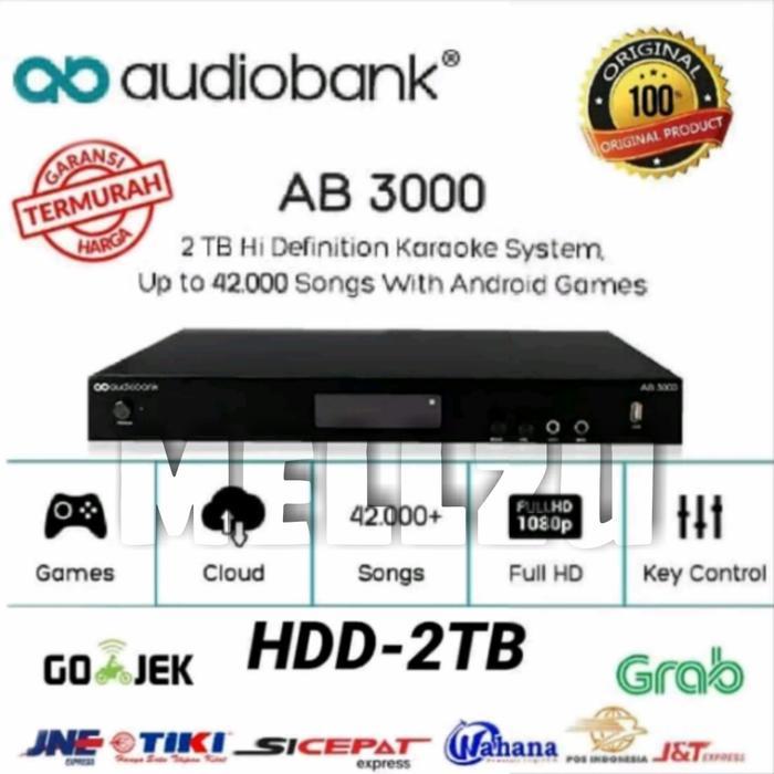 Dvd Player Karaoke Audiobank Ab 3000 Original Audiobank Ab3000