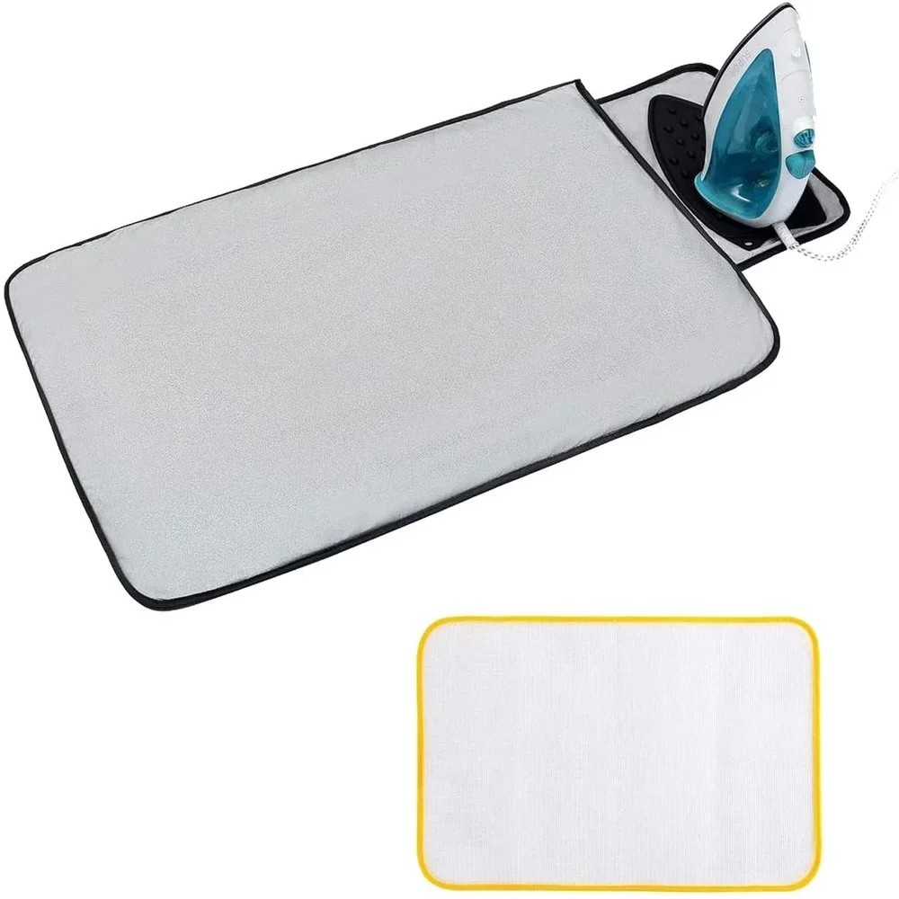 Ironing Blanket Ironing Mat,Upgraded Thick Portable Travel Ironing Pad,Isolate Heat Pad Cover for