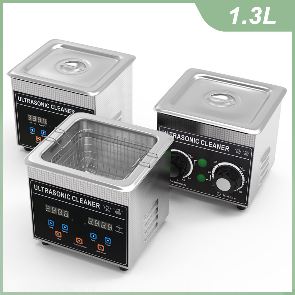 60w Ultrasonic Cleaner with Heater Cleaning Bath Ultrasonic Cleanser Ion Jewelry Alignmers Dental