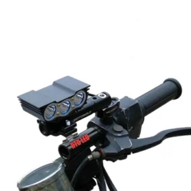 LAMPU TEMBAK LAMPU SOROT VARIASI LED 3 MATA / LAMPU TEMBAK MOTOR / LAMPU SOROT MOTOR