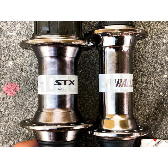 Hub Free Hub Shimano Stx Special Edition Mc32 32 H Gun Metal Black