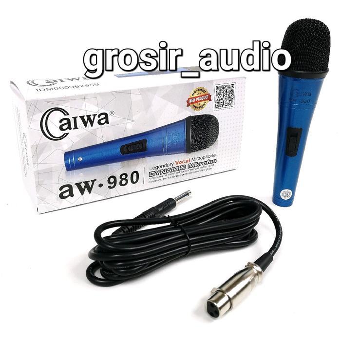 BRG BARU MIC KABEL AIWA AW980 ,MICROPHONE AIWA AW 980 ,MIC BESI AIWA ,MIC CAIWA AW ,MIC AIWA